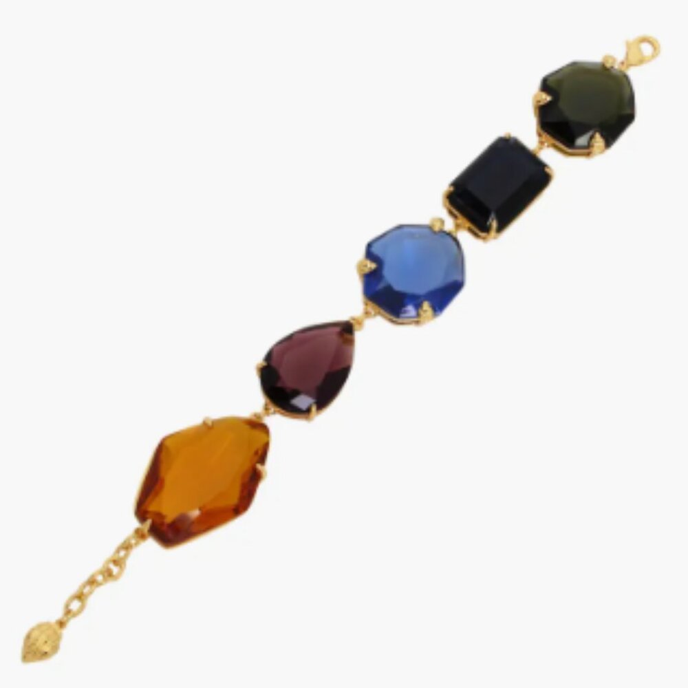 2 Piece KURT GEIGER LONDON Crystal Stone Necklace & Bracelet - Picture 6 of 13